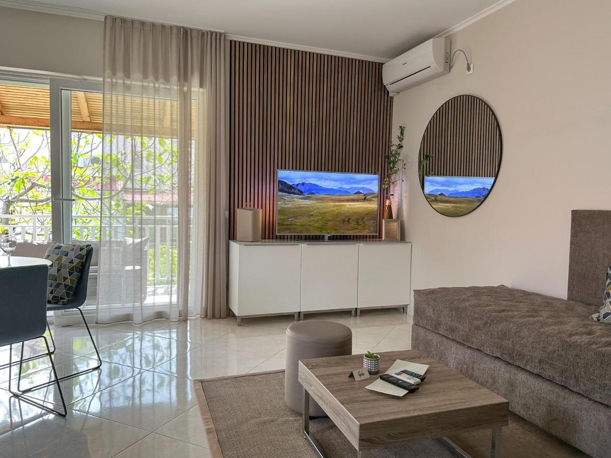 Apartment Baska Mit Poolarea - Krk, Kroatien Exterior foto
