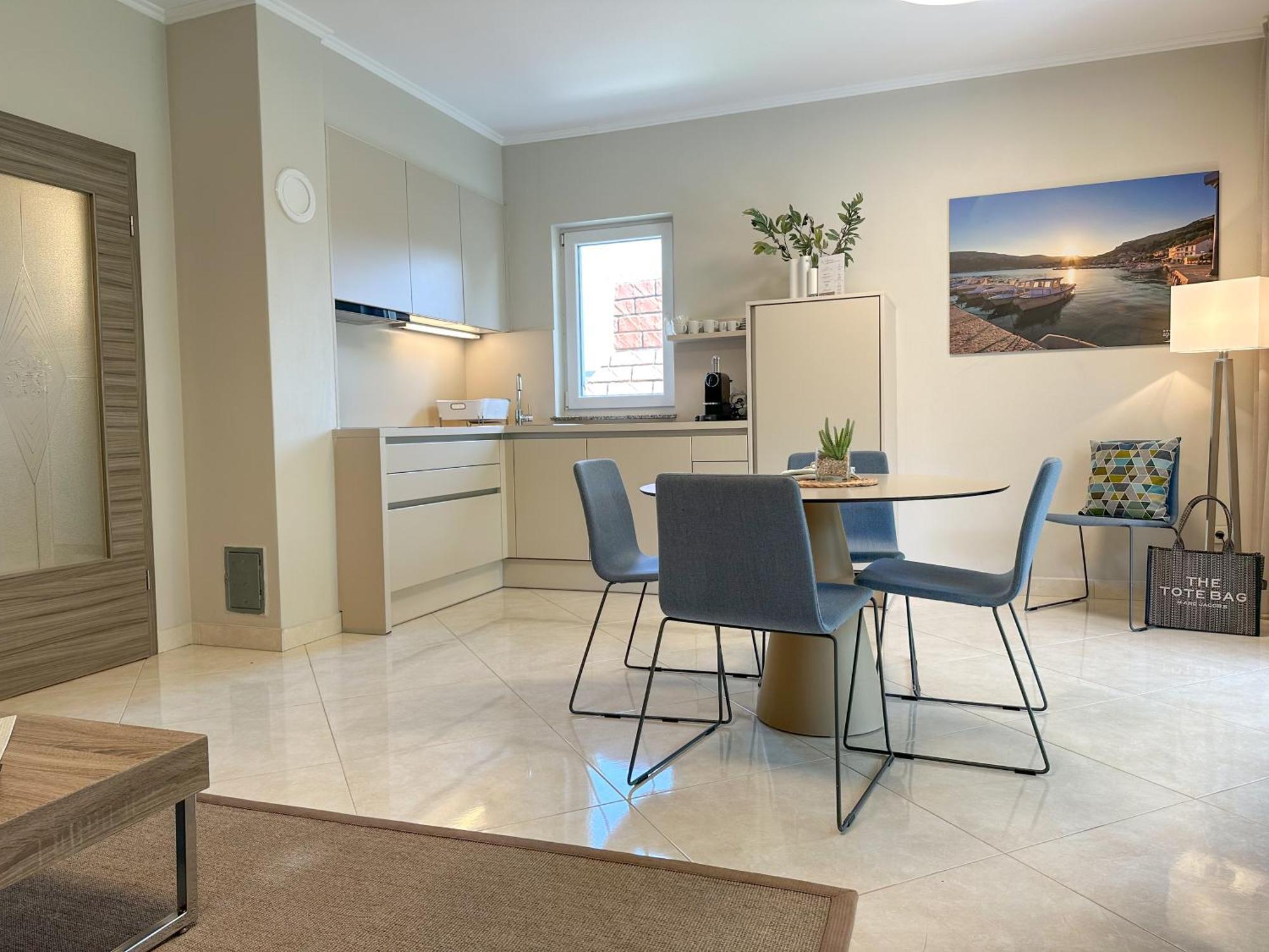 Apartment Baska Mit Poolarea - Krk, Kroatien Exterior foto